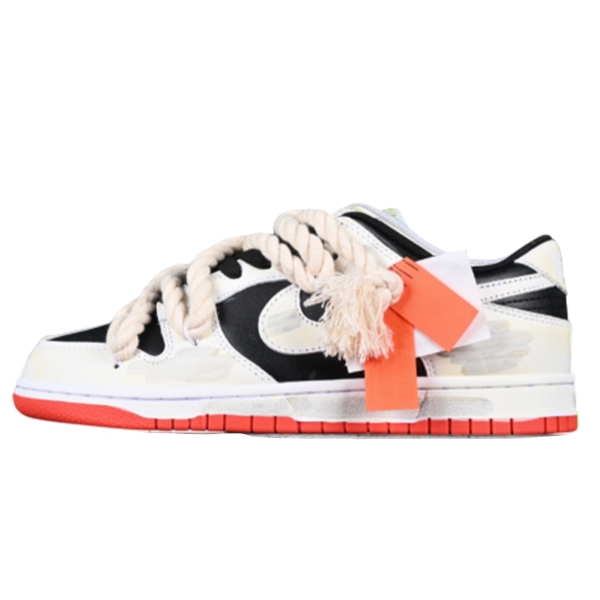 Nike SB Dunk Low White Black Orange