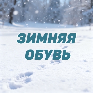 Зимняя обувь